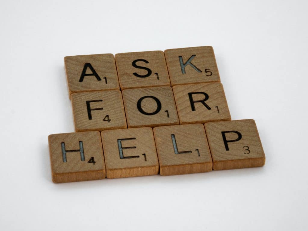 Ask for help image