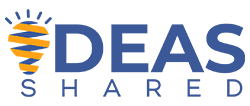 Ideas-Shared Logo Blue image